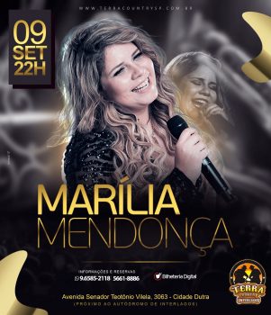 Marilia Mendonça no Terra Country