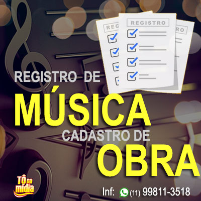 EDITORA MUSICAL - REGISTRE SUAS MÚSICAS