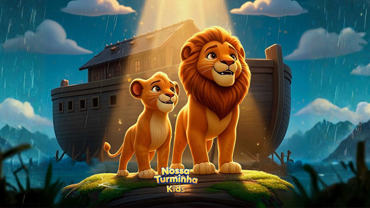 Nossa Turminha Kids apresenta “Os Leõezinhos”, canção animada e cheia de valores cristãos