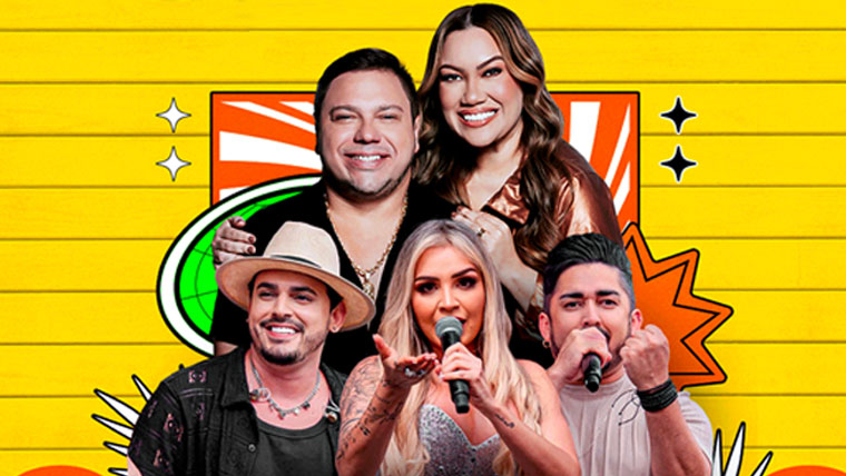 Claudio Ney & Juliana e Forró Saborear marcam a volta do Show da Atual no CTN