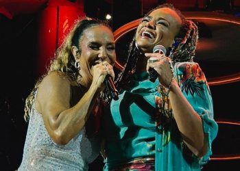 Luciana Mello brilha ao lado de Ivete Sangalo no Projeto Clareou em Florianópolis