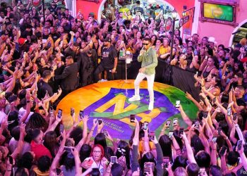 Netto Brito gravou audiovisual em São Paulo, com Pablo, Tierry, Vitinho e Hugo Henrique