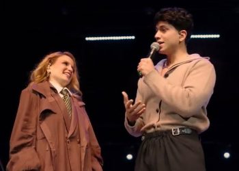 Carol Biazin e Léo Foguete juntos no lançamento da versão forró de “O Que Sobrou Do Amor?”