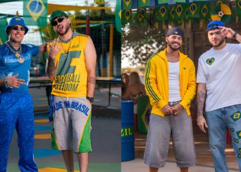 Em clima de Copa do Mundo, Kadu Martins reúne MC Daniel e Zé Felipe em faixa inédita