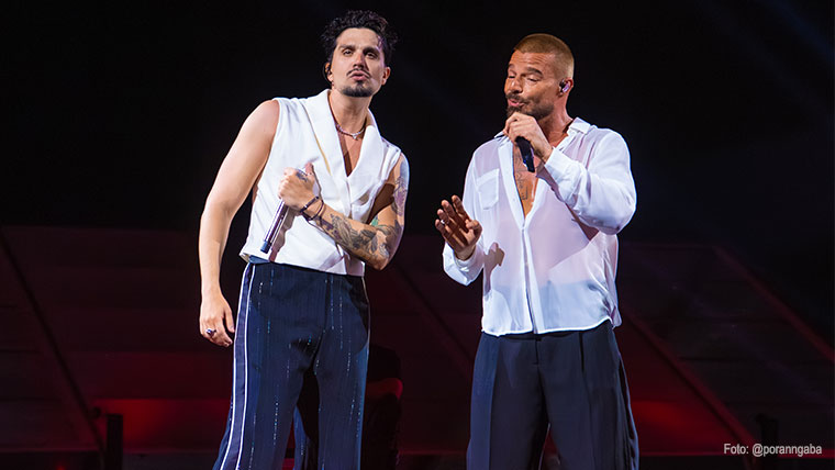 Luan Santana leva 45 mil ao Parque Olímpico e grava feat com Ricky Martin