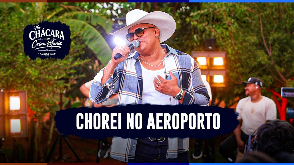 CEIAN MUNIZ – Chorei no aeroporto