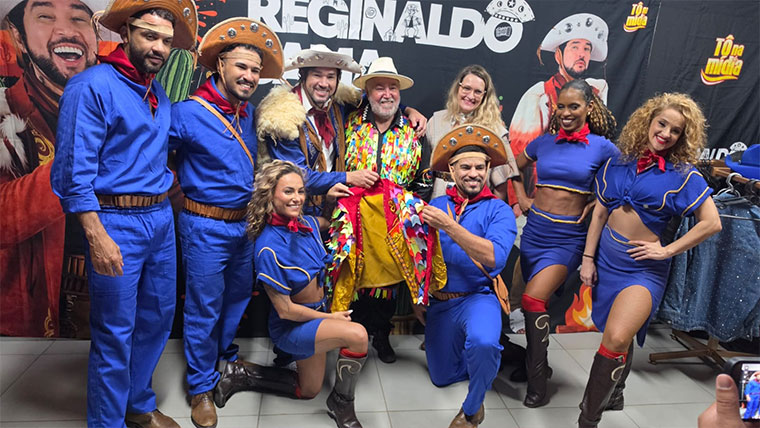 Reginaldo Sama embala festa junina na Comunidade do Barreirão em São José dos Quatro Marcos