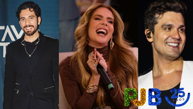 Gustavo Mioto, ⁠Mariana Fagundes e ⁠Luan Santana concorrem ao PJB2026