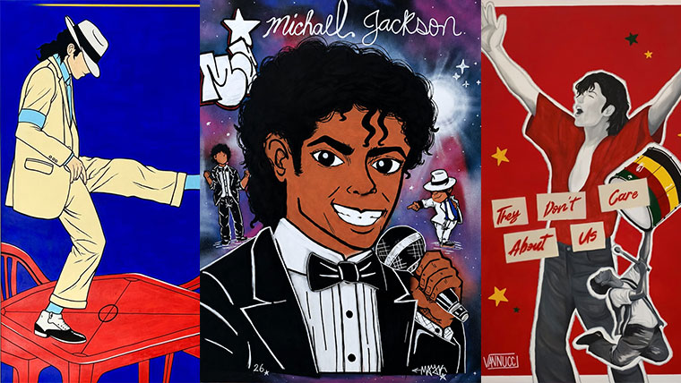Exposição transforma sucessos de Michael Jackson em obras de graffiti
