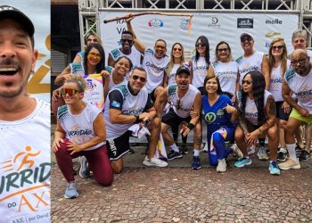 “Curridão do Axé” David Santiago reúne mais de 60 pessoas em corrida solidária