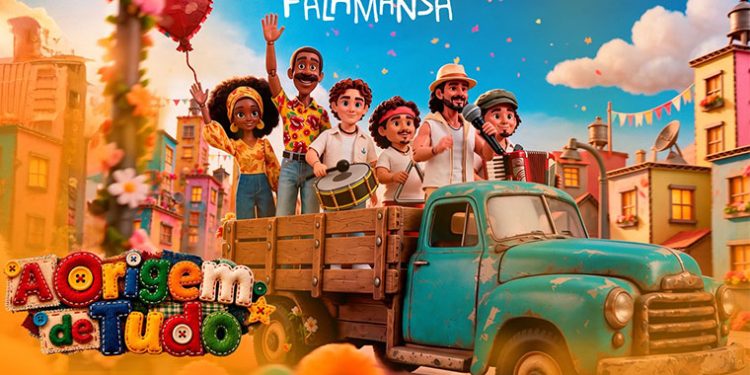 Falamansa espalha amor e colore o mundo no videoclipe “A Origem de Tudo”